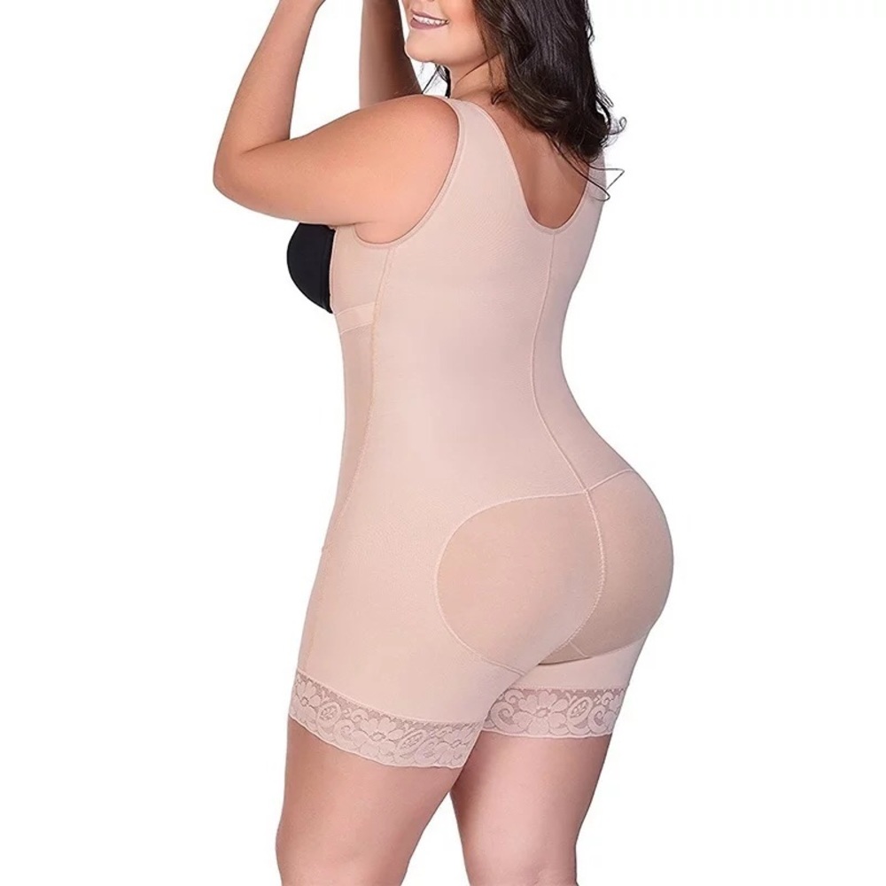 PLUS SIZE Compression Full Body Shaper Tight Strap - Picture 2 of 8